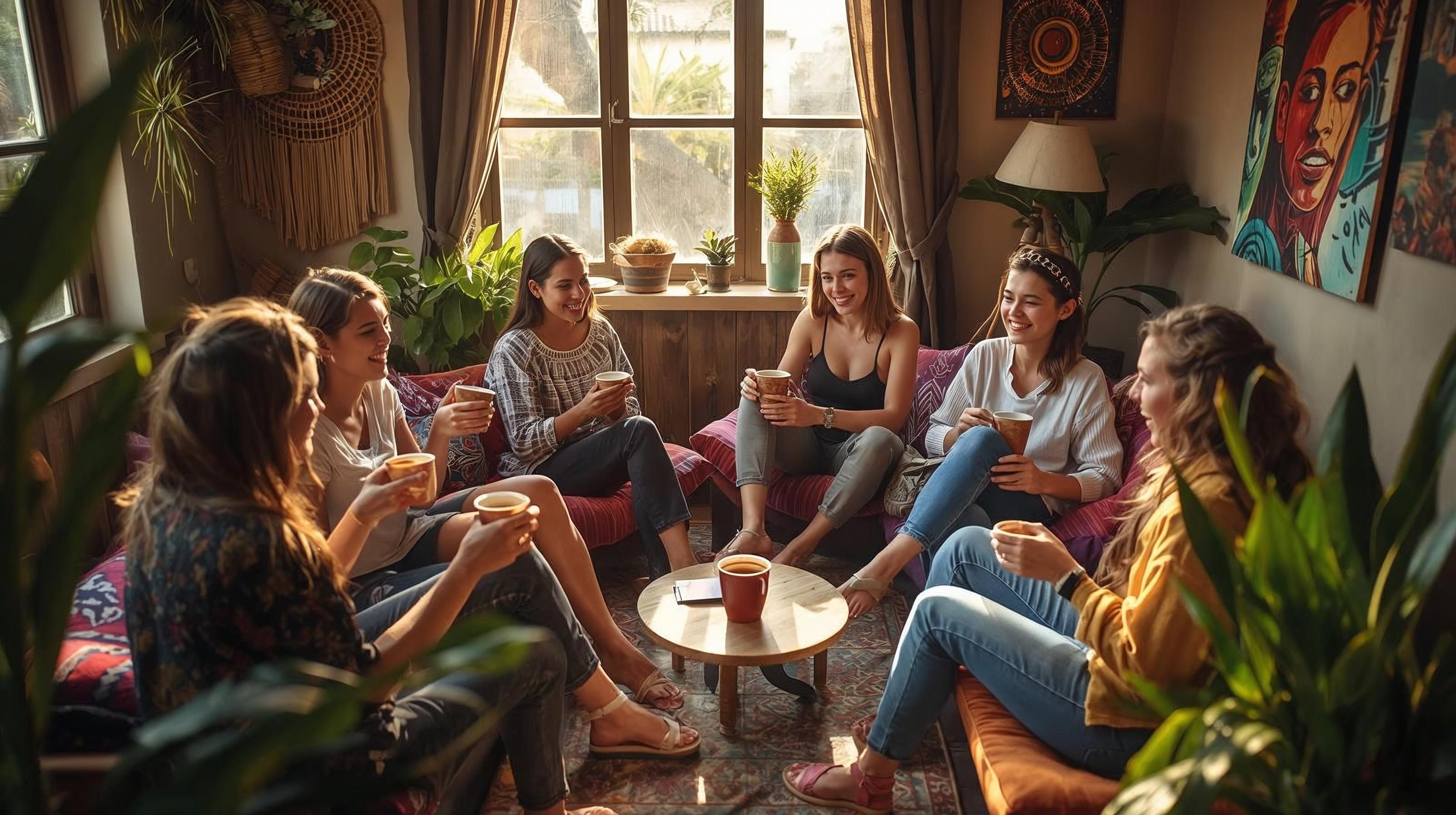 Travellers in a circle